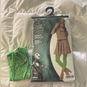 Women’s Oogie boogie costume.